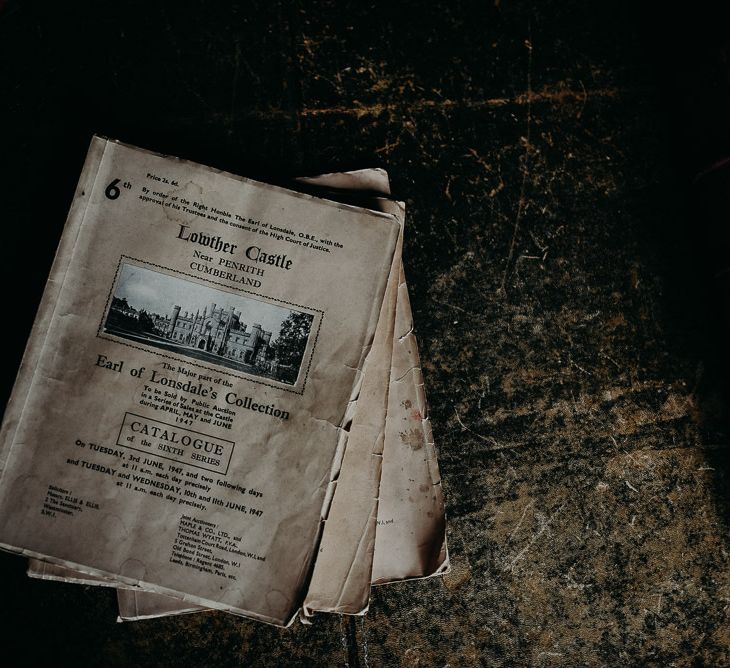 Antique newspapers