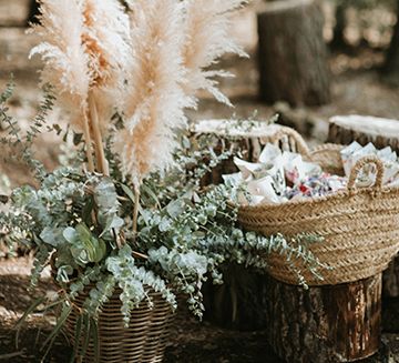 Pampas Grass Wedding Decor