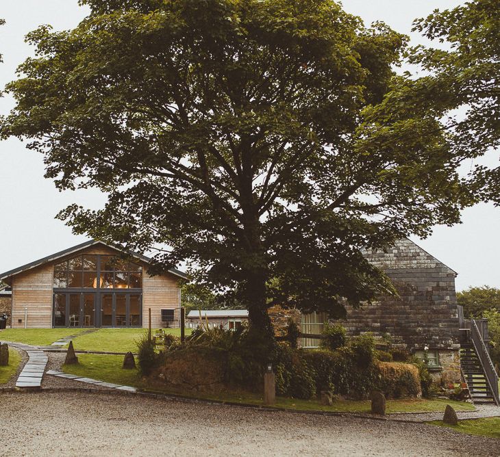 Fusion Rustic Indian Country Wedding at The Green Cornwall | Matt Penberthy Photography