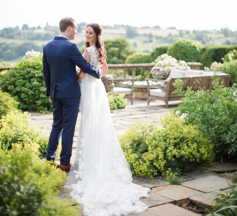 Bride and Groom Wedding Portrait