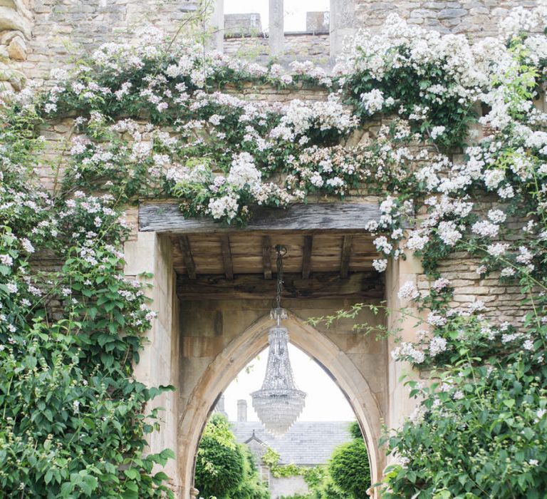 Bride and Groom Portrait at The Lost Orangery