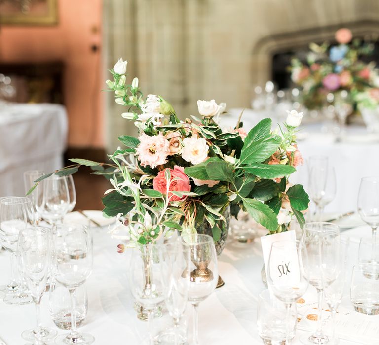 Jenni Bloom Flowers | Cowdray House, West Sussex | Photography by Emma Pilkington | Beattie Bailey planning &amp; Styling | Bride wears Suzanne Neville