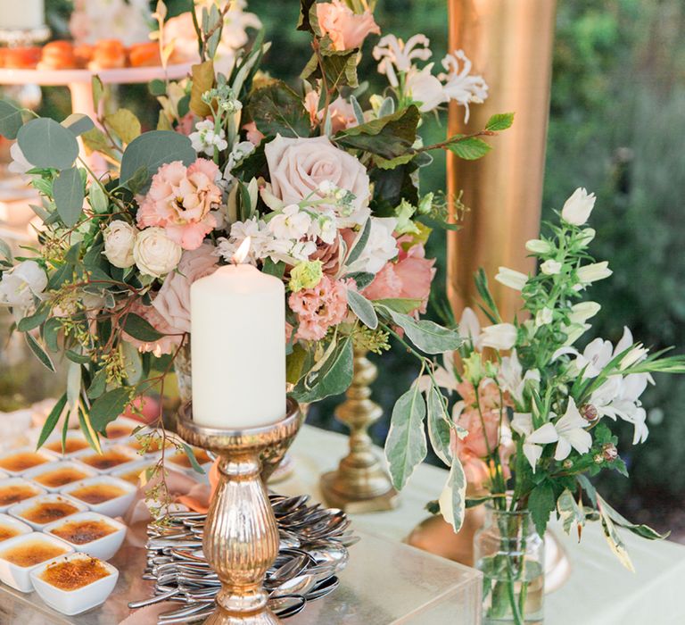 Jenni Bloom Flowers | Cowdray House, West Sussex | Photography by Emma Pilkington | Beattie Bailey planning &amp; Styling | Bride wears Suzanne Neville