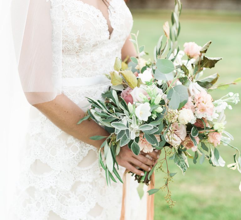 Jenni Bloom Flowers | Cowdray House, West Sussex | Photography by Emma Pilkington | Beattie Bailey planning &amp; Styling | Bride wears Suzanne Neville