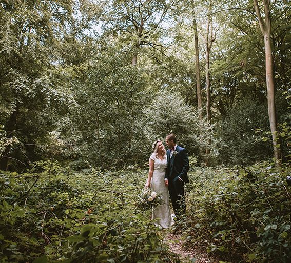 Couples Portrait in Forest