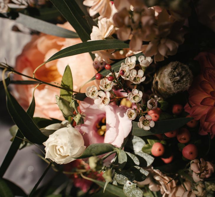 Laid Back Cornish Wedding Planned From Australia At Launcells Barton Bude Bride In Made With Love 'Stevie' Gown Images By McGivern Photography