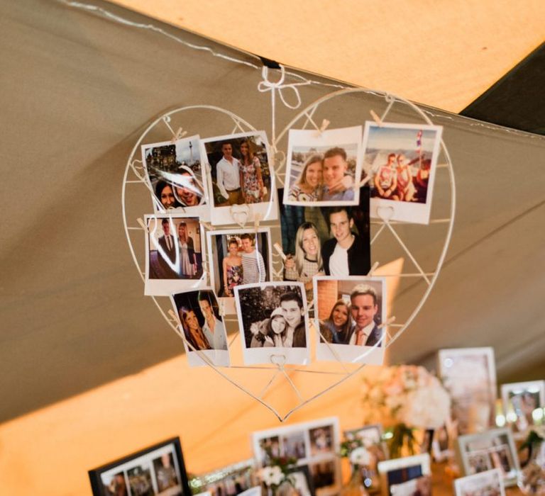 Polaroid Picture Wedding Decor