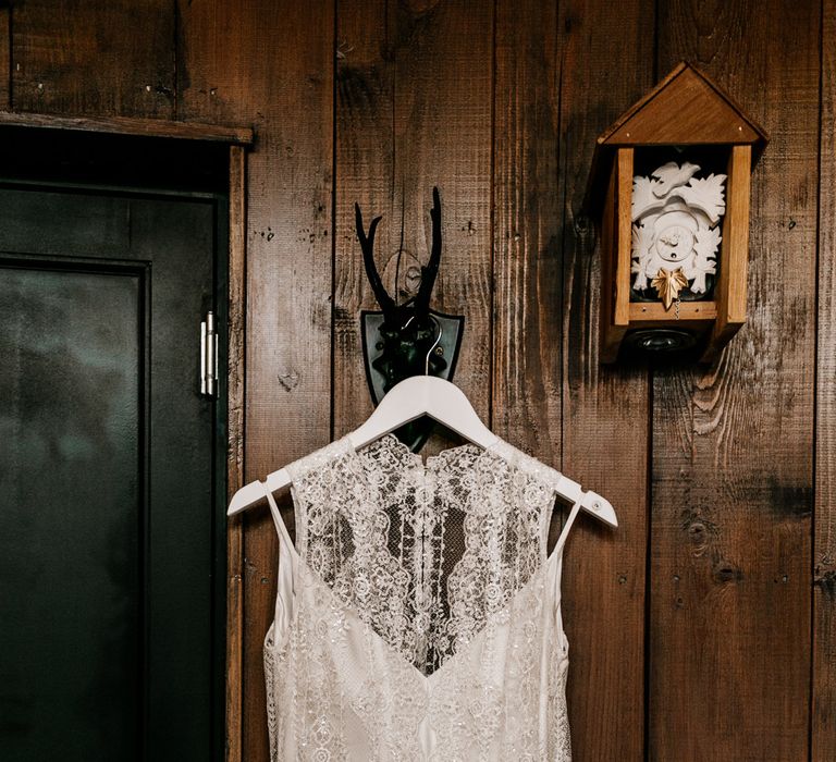 Lace Charlie Brear Delancey Gown | Quirky Pub Wedding at The Bell in Ticehurst East Sussex | Epic Love Story Photography