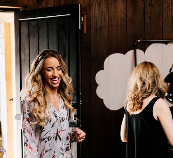 Wedding Morning Bridal Preparations | Quirky Pub Wedding at The Bell in Ticehurst East Sussex | Epic Love Story Photography