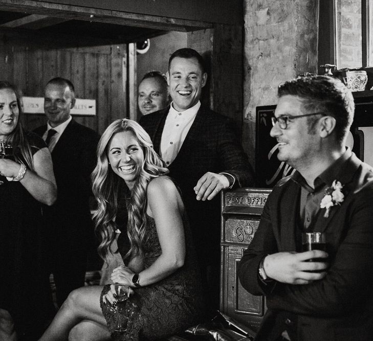 Wedding Guests | Quirky Pub Wedding at The Bell in Ticehurst East Sussex | Epic Love Story Photography