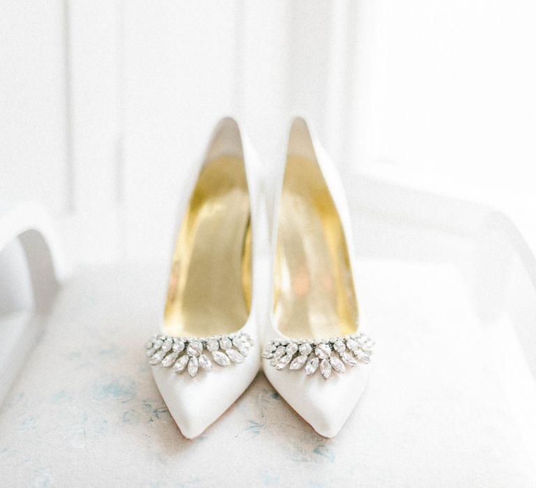 Jewel Encrusted Wedding Shoes