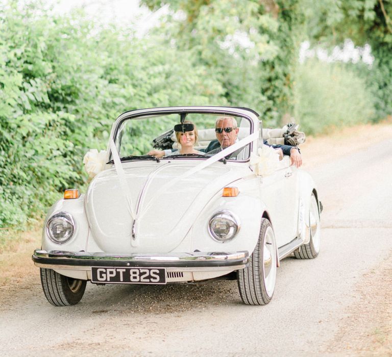 VW Beetle Wedding Car