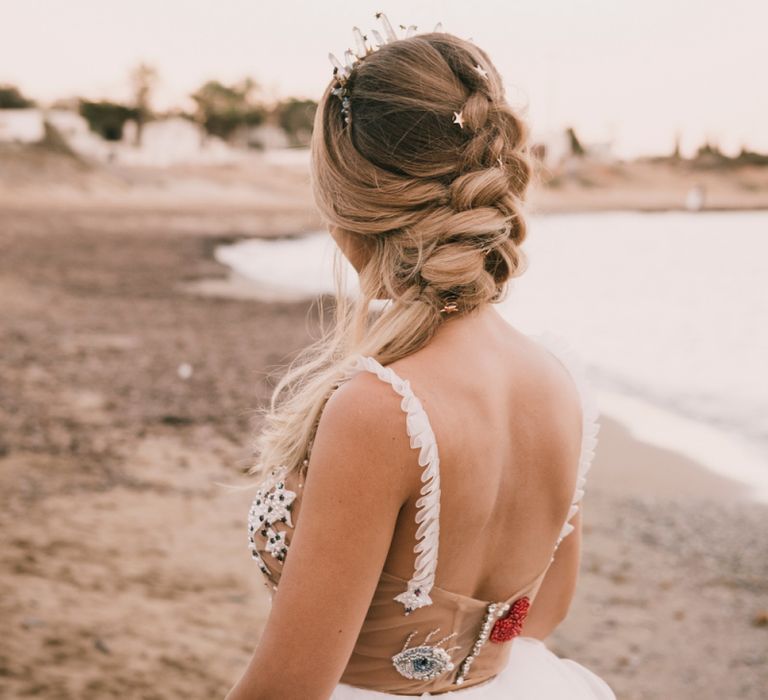 Bride on the beach