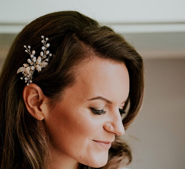 Bridal beauty and hair accessory