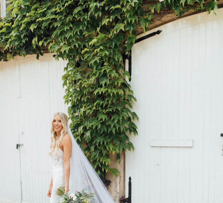 Tulle and Lace Made With Love Ella Dress | French Rustic at Northbrook Park in Surrey | Images by Charlotte Bryer-Ash