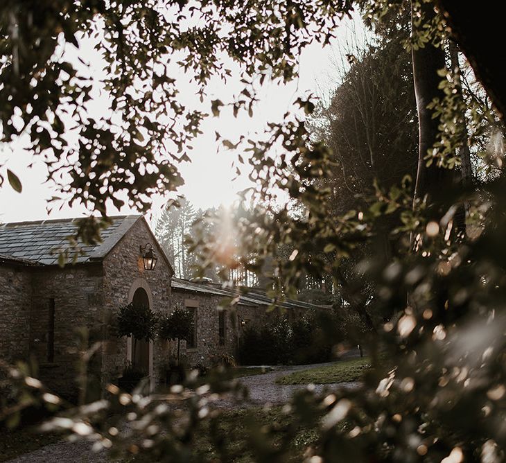 The Fig House at Middleton Lodge Wedding Venue | Emerald Green Bridesmaid Dress for a Winter Wedding at Middleton Lodge | Georgina Harrison Photography