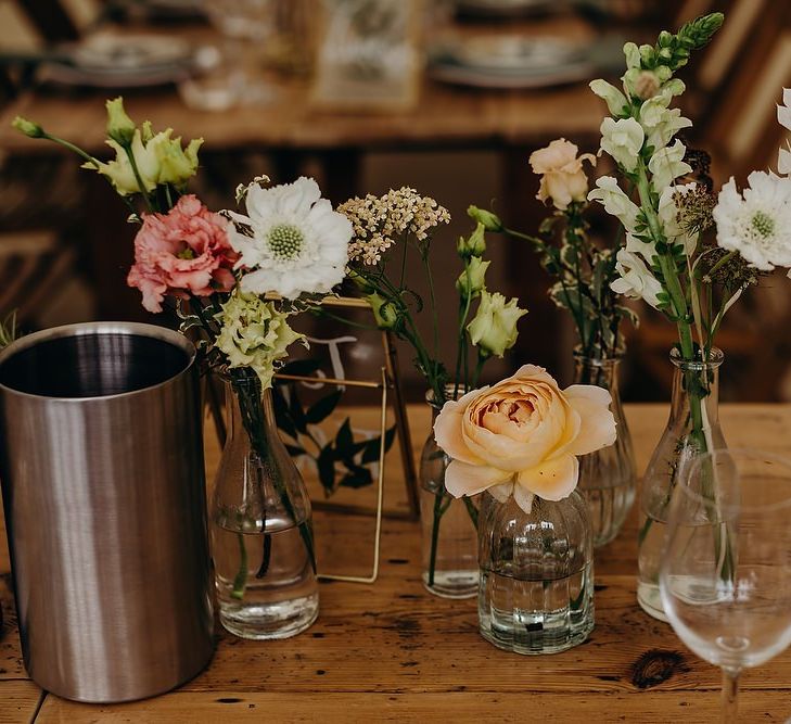 Wedding flowers for marquee wedding