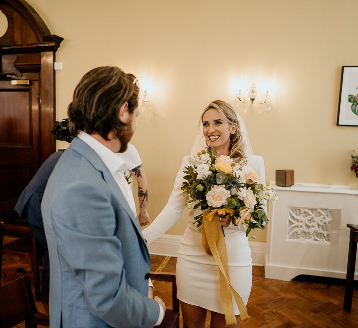 Wedding ceremony at Chelsea Town Hall