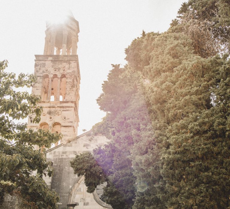 Croatia elopement at historic church