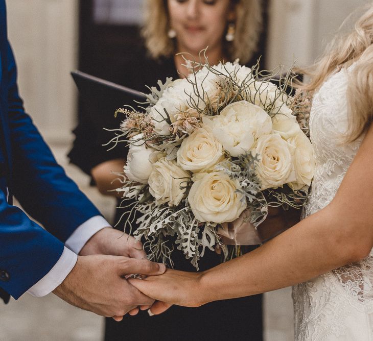 White wedding flowers