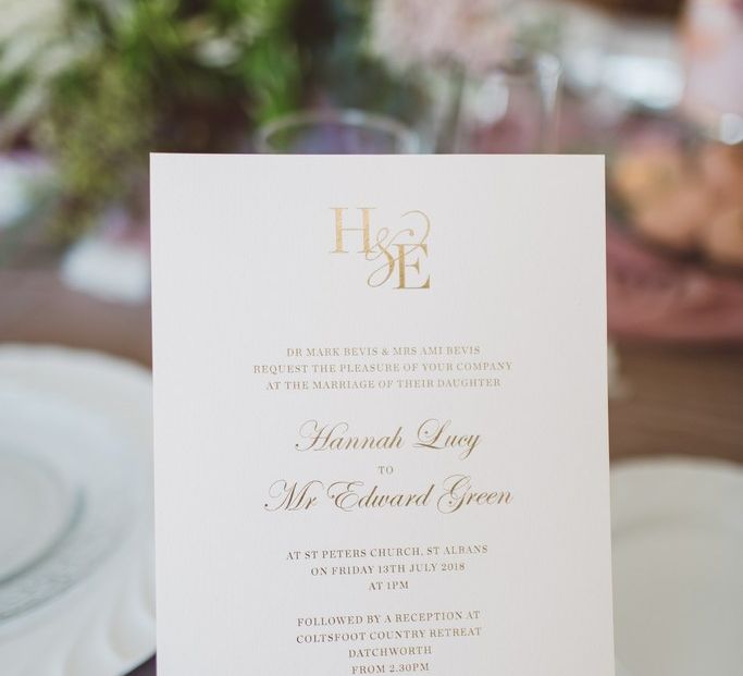 Emily &amp; Jo &amp; Cutture London Wedding Stationery | L'heure Opulente - Laid Back French Chic, Paired with Elegant British Twists by Simply Pergord Weddings at Le Jardin à La Française Chateau | Mathilde Dufraisse Photography