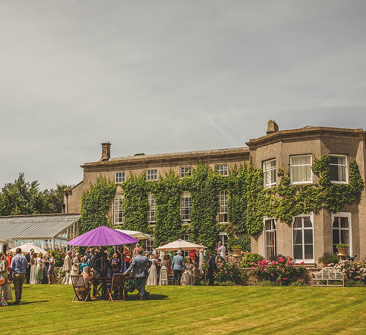 Pennard House Outdoor Country Garden Wedding | Howell Jones Photography