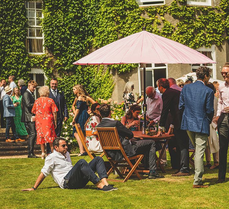 Pennard House Outdoor Country Garden Wedding | Howell Jones Photography