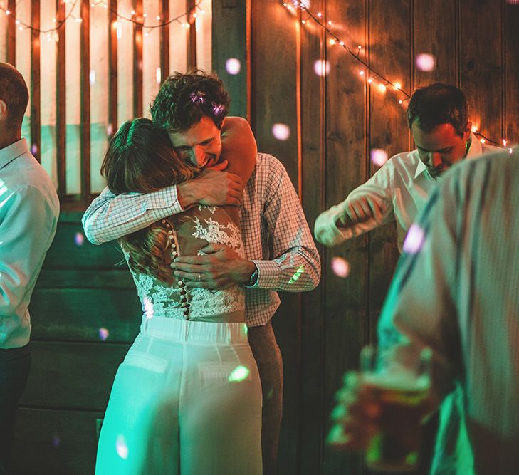 Bride in Separates | Pennard House Outdoor Country Garden Wedding | Howell Jones Photography