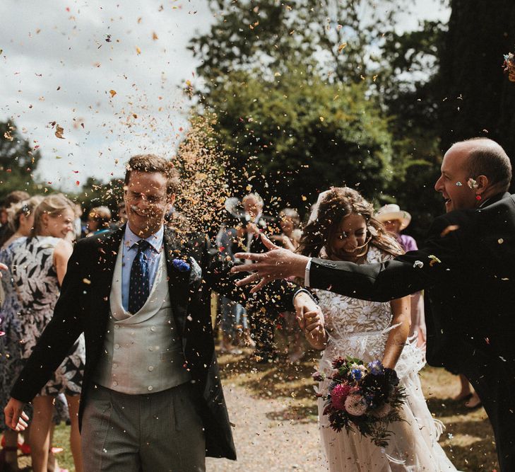 Dried Petal Confetti // James Frost Photography