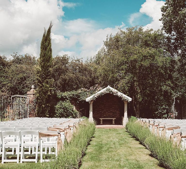 Outdoor Wedding at Country House