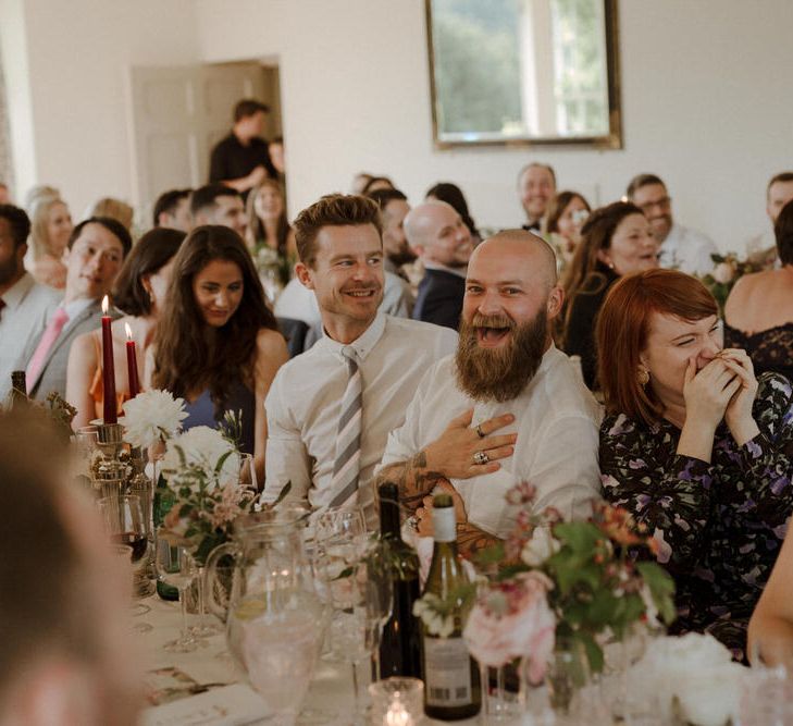 Boconnoc Cornwall Weekend Wedding With Bride In Halfpenny London &amp; Groom In Paul Smith With Images From The Curries