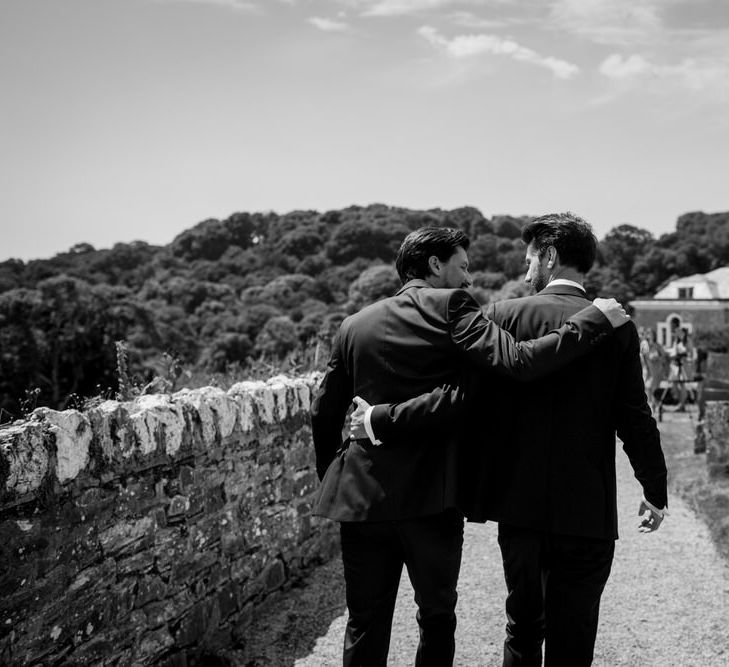 Boconnoc Cornwall Weekend Wedding With Bride In Halfpenny London &amp; Groom In Paul Smith With Images From The Curries