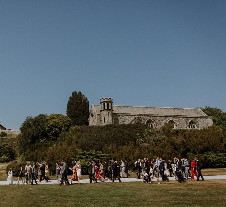 Boconnoc Cornwall Weekend Wedding With Bride In Halfpenny London &amp; Groom In Paul Smith With Images From The Curries