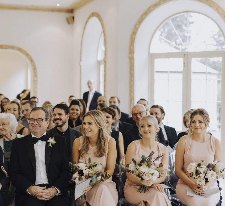 Bridal Party at the Wedding Ceremony