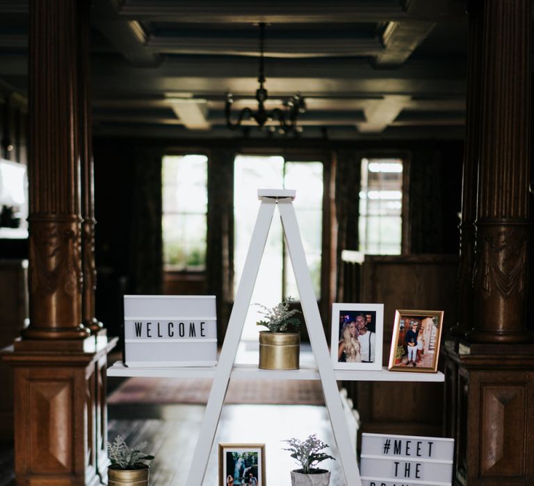 Wedding Decor with Light Boxes