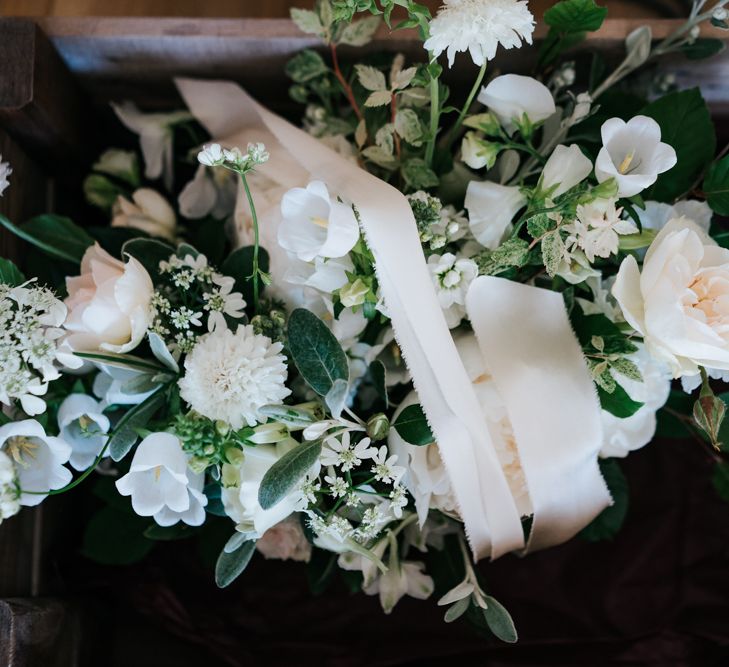 White and Green Wedding Flowers