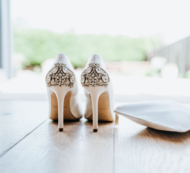 Jewel Encrusted Freya Rose Bridal Shoes