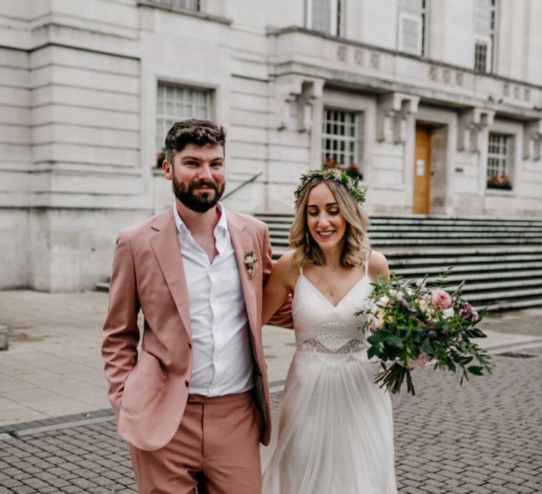 Micro wedding at Hackney Town Hall by Epic Love Story Photography