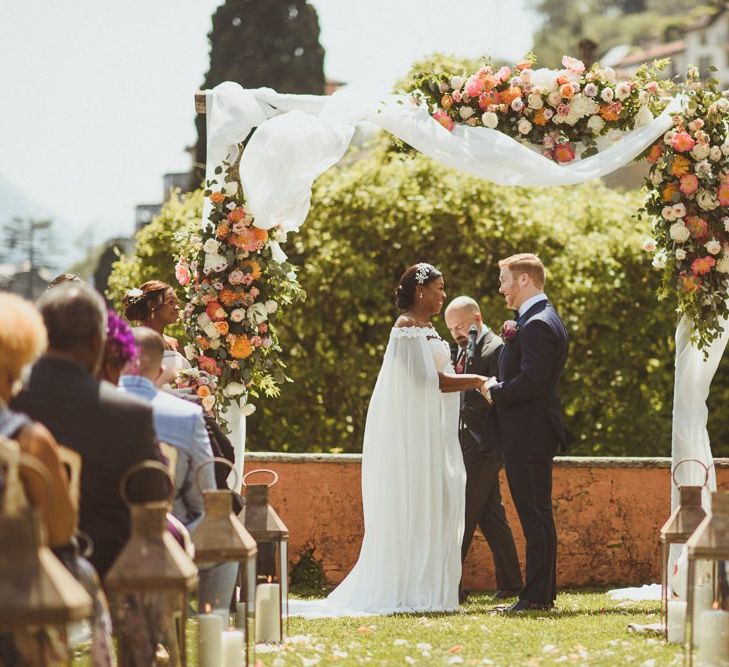 Lake Como wedding ceremony