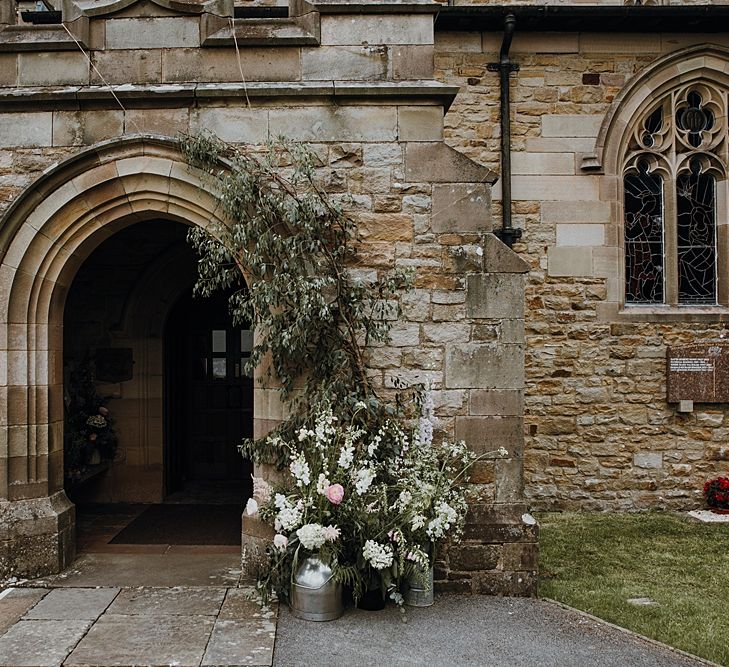 Florals by Mother of the Bride at Abundance Flowers and The Real Flower Company. Tipi Wedding at Home, Cumbria. Pale Dusky Pink, White and Mocha Flowers, Handwritten Details and Festoon Lights. Bride wears Essence of Australia Dress from Angelica Bridal. Groom wears Olive Next Suit and Tan Office Shoes.