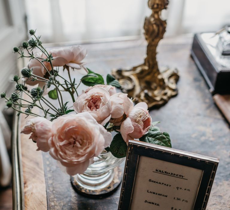 Pink Flowers in Vase