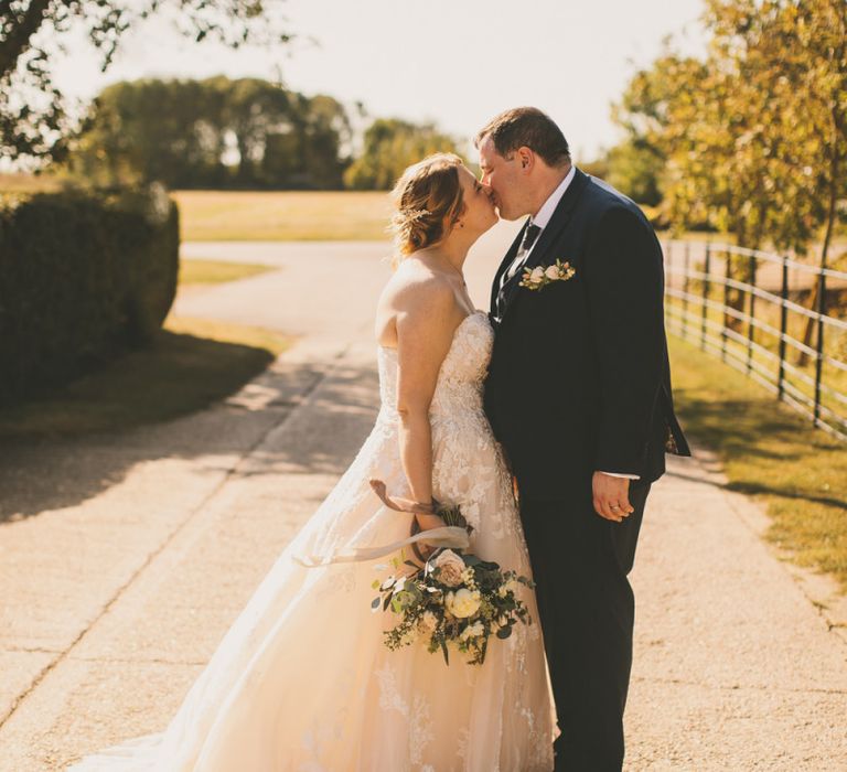 Rustic country wedding at Bassmead Manor Barns