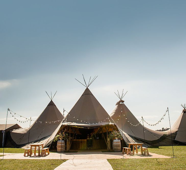 Festival Wedding Teepees by PapaKata Image by DominicWright