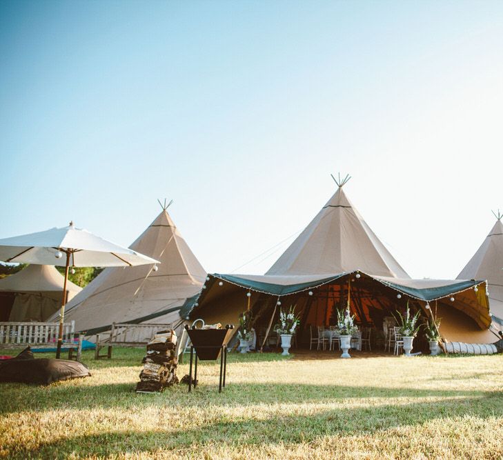 Festival Wedding Tent by World Inspired Tents Image by Green Antlers Photography