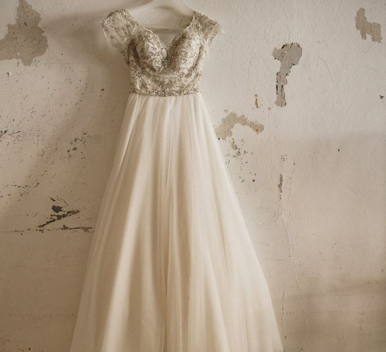 Customised Morilee wedding dress