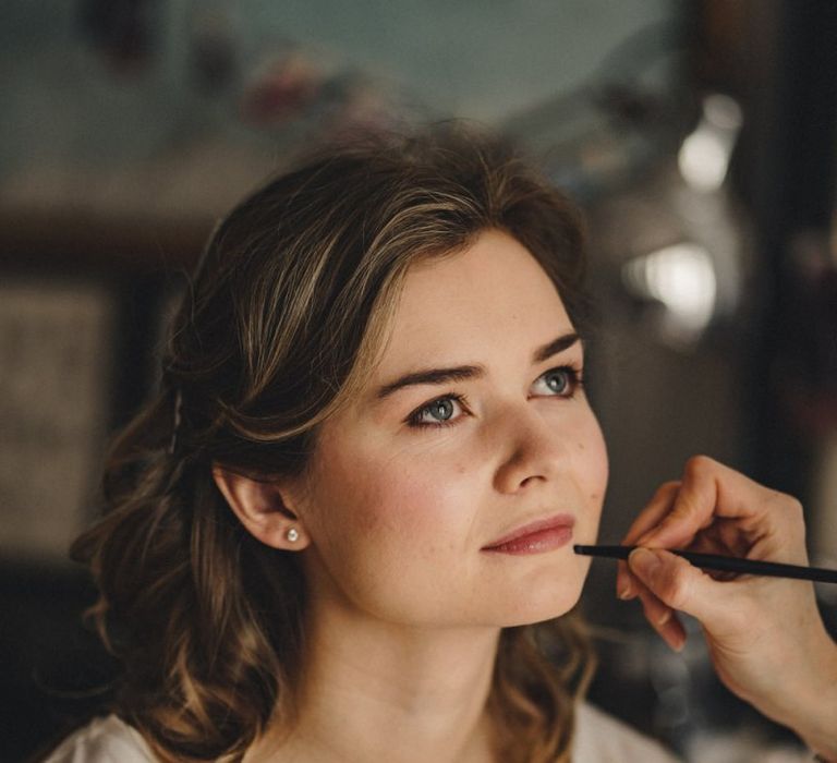 Wedding day makeup for former 2014 Great British Bake Off contestant Martha Collinson