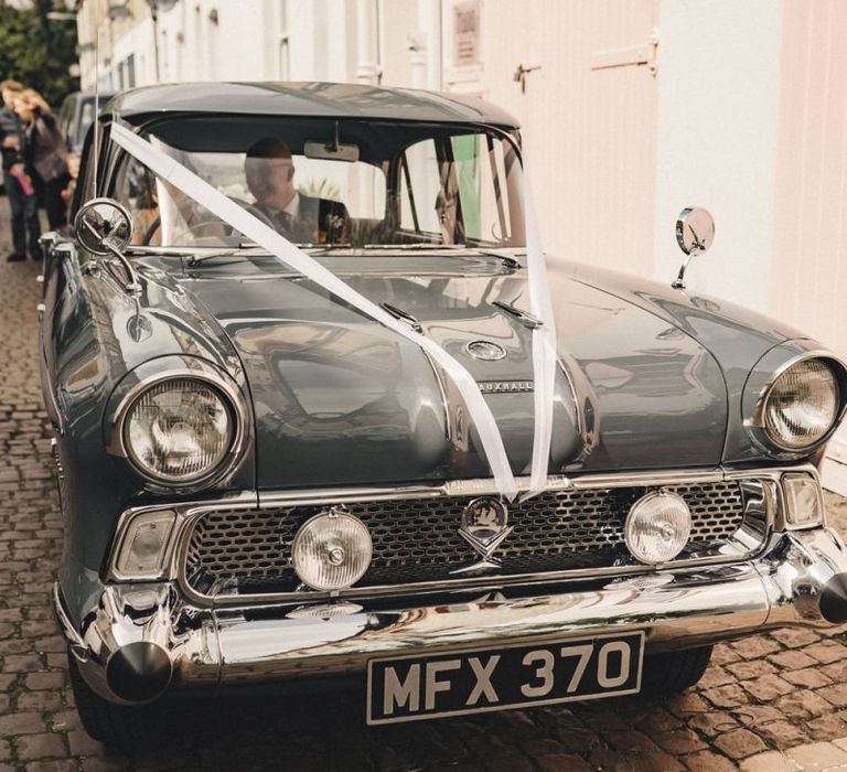 1958 Vauxhall Victor Super vintage wedding car