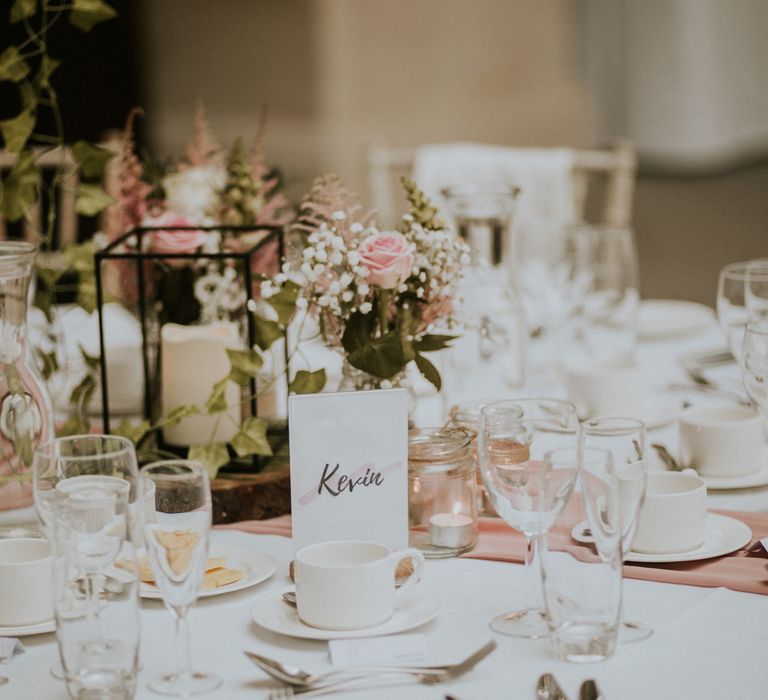 Bristol Harbour Hotel Wedding With White Balloon Decor / Image By Nataly J Photography