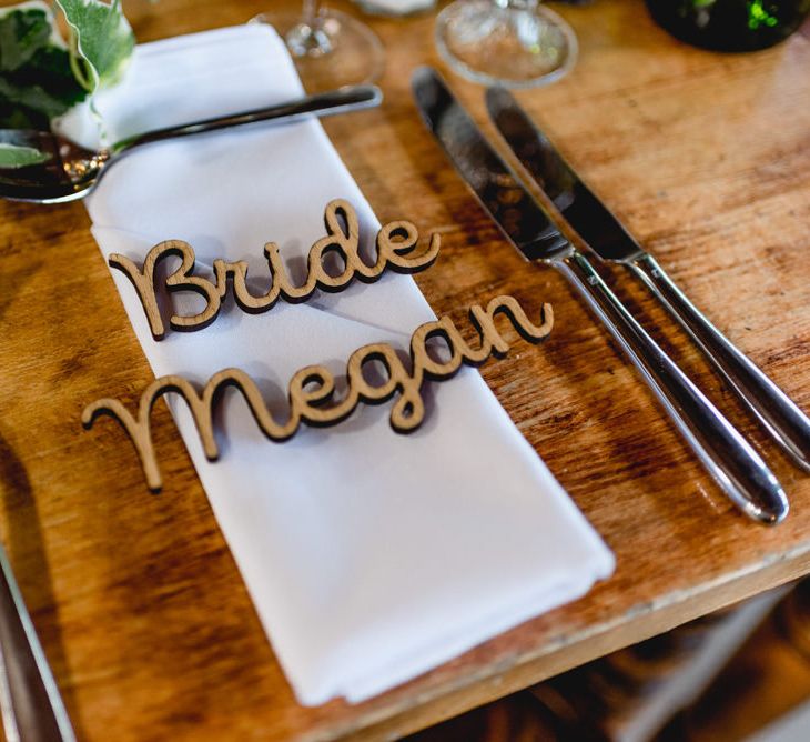 Lasercut Place Name Setting | Wedding Reception Decor | Vintage Fairground at Blists Hill Victorian Town Museum in Ironbridge | Lisa Carpenter Photographer