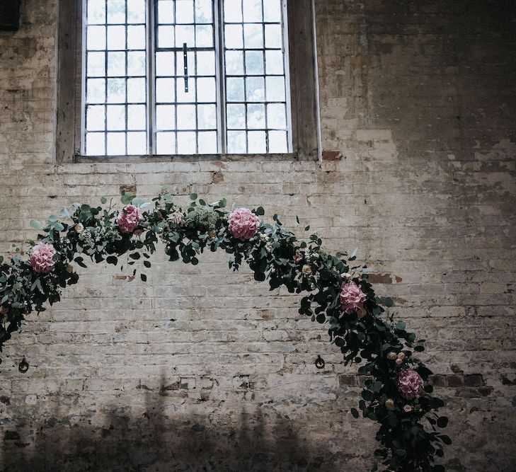 Floral Moon Gate Altar